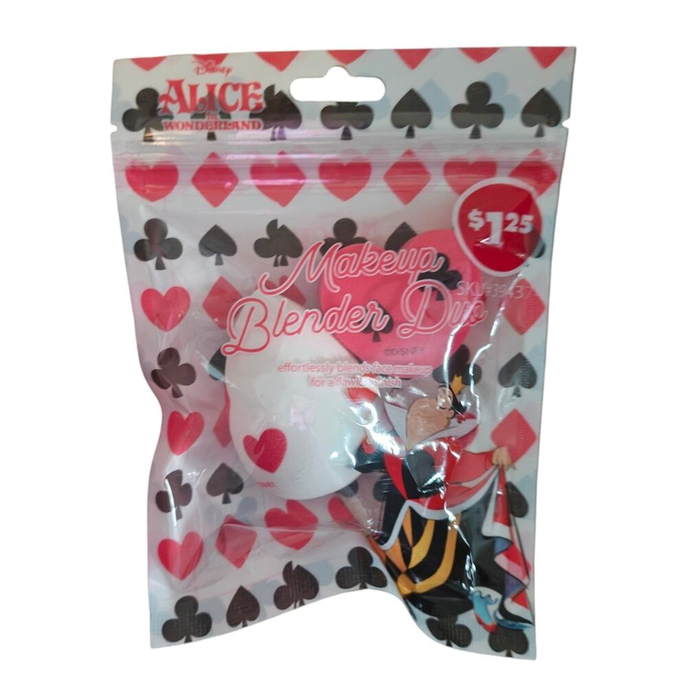 ALICE IN WONDERLAND MAKEUP BLENDER DUO (QUEEN OF HEARTS)